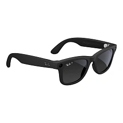 Умные очки Ray-Ban Wayfarer Gen 2 Matte Black, Gradient Graphite Polarized, (50-22-150mm)