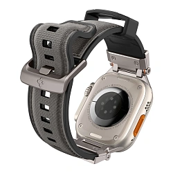 Ремешок Spigen DuraPro Armor для Apple Watch 44 / 45 / 46 / 49mm полиуретан серый