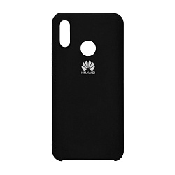 Клип-кейс (накладка) Silicone cover для Huawei P Smart 2019 / Honor 10 Lite силикон, чёрный
