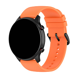 Спортивный ремешок Classic для Samsung Watch 22mm силикон оранжевый
