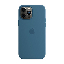 Клип-кейс (накладка) Silicone Case для Apple iPhone 13 Pro Max силикон, синий