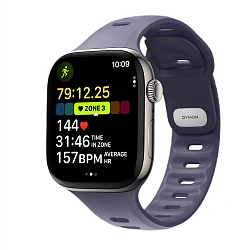 Спортивный ремешок Nomad Tempo Band для Apple Watch 44 / 45 / 46 / 49mm фторэластомер фиолетовый