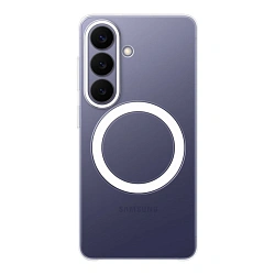 Клип-кейс (накладка) Samsung Clear Magnet Case для Samsung Galaxy S26 полиуретан, поликарбонат, алюминий, прозрачный