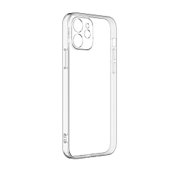 Клип-кейс (накладка) для Apple iPhone 12 / 12 Pro силикон, прозрачный противоударный