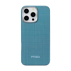 Клип-кейс (накладка) Pitaka Ultra-Slim Case для Apple iPhone 16 Pro кевлар (арамид), синий