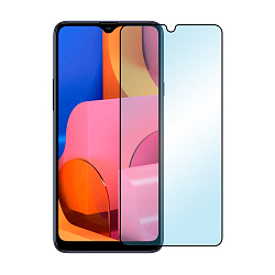 Защитное стекло 3D Classic для Samsung Galaxy A20s, черная рамка