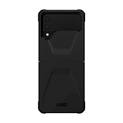 Клип-кейс (накладка) UAG Civilian для Samsung Galaxy Z Flip 4 поликарбонат, чёрный