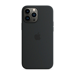 Клип-кейс (накладка) Silicone Case для Apple iPhone 13 Pro силикон, чёрный
