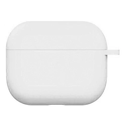 Кобура Silicon Protection Case для Apple AirPods Pro 3 силикон, белый
