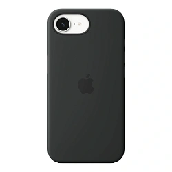 Клип-кейс (накладка) Apple Silicone Case для Apple iPhone 16e / 17e силикон, Black