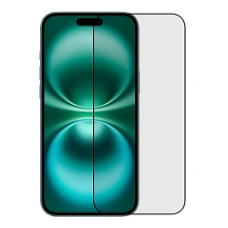 Защитное стекло Otao Clear 2.5D для Apple iPhone 14 Pro Max / 15 Plus / 16 Plus, черная рамка