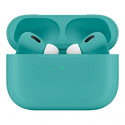 Беспроводные наушники Apple AirPods Pro 2 (Type-C) бирюзовый матовый (полная покраска)