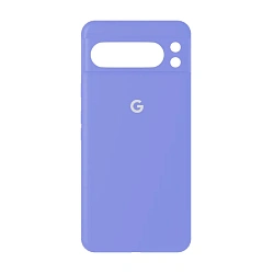 Клип-кейс (накладка) Silicone cover закрытый для Google Pixel 8 Pro силикон, лавандовый