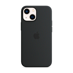 Клип-кейс (накладка) Silicone Case для Apple iPhone 13 силикон, чёрный