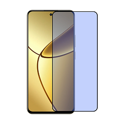 Защитное стекло 3D Classic для Realme 12+, черная рамка