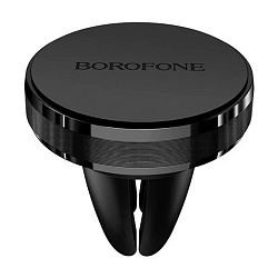 Автомобильный держатель магнитный Borofone BH8 Air Outlet (зажим) чёрный
