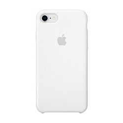 Клип-кейс (накладка) Apple Silicone Case для Apple iPhone 7 / 8 силикон, White