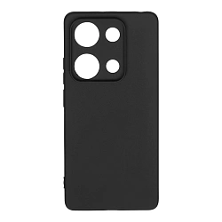 Клип-кейс (накладка) Borasco Silicone Case для Xiaomi Redmi Note 14S силикон, чёрный