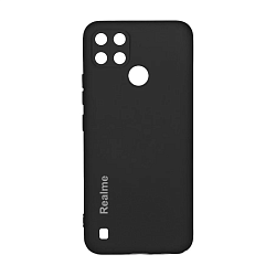 Клип-кейс (накладка) для Realme C21Y / C25Y силикон, чёрный