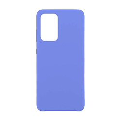 Клип-кейс (накладка) Silicone cover (без лого) для Samsung Galaxy A52 силикон, васильковый