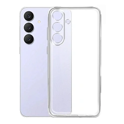 Клип-кейс (накладка) Borasco Silicone Case для Samsung Galaxy S25 FE силикон, прозрачный