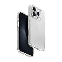 Клип-кейс (накладка) UNIQ Air Fender для Apple iPhone 16 Pro полиуретан, прозрачный