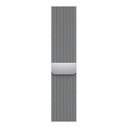 Браслет Apple Milanese Loop для Apple Watch 44 / 45 / 46 / 49mm сталь Silver