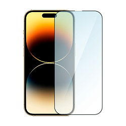 Защитное стекло Mocoll Dust Filter 2.5D для Apple iPhone 14 Pro, черная рамка