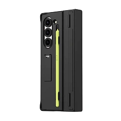 Клип-кейс (накладка) с отделением под стилус Araree Nukin 360 SP для Samsung Galaxy Z Fold 6 поликарбонат, металл, чёрный