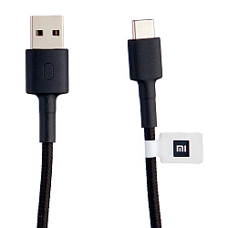 Дата-кабель Xiaomi 4C Type-C 1 м, чёрный