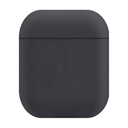Кобура для Apple AirPods 2018 / 2019 силикон, тёмно-серый