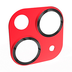 Защитное стекло на камеру Mocoll для Apple iPhone 13 / 13 Mini, красный