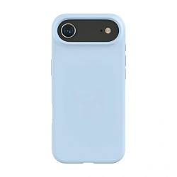Клип-кейс (накладка) Silicone Case для Apple iPhone Air силикон, голубой