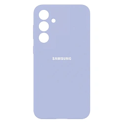 Клип-кейс (накладка) Silicone cover закрытый для Samsung Galaxy A14 силикон, лавандовый