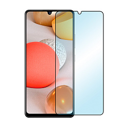 Защитное стекло Mocoll 2.5D для Samsung Galaxy A42, черная рамка