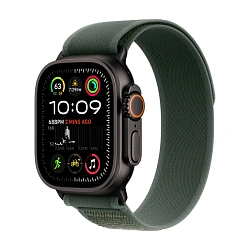 Умные часы Apple Watch Ultra 2 (2024) 49mm GPS + Cellular Black Titanium Case Green Trail Loop