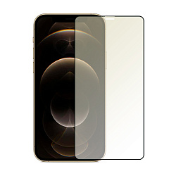 Защитное стекло Mocoll Matte 2.5D для Apple iPhone 12 / 12 Pro, черная рамка