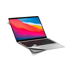 Защитная пленка Mocoll комплект (4 в 1) для Apple MacBook Pro 16" (2021), серебристый