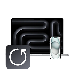 Стереть контент и настройки Apple iPhone / MacBook