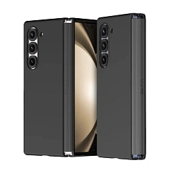 Клип-кейс (накладка) Araree Aero Flex для Samsung Galaxy Z Fold 6 полиуретан, поликарбонат, чёрный