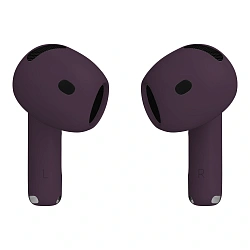 Беспроводные наушники Apple AirPods 4 (ANC) тёмно-фиолетовый матовый (полная покраска)