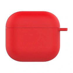 Кобура Silicon Protection Case для Apple AirPods 4 силикон, красный