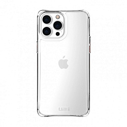 Клип-кейс (накладка) UAG Plyo для Apple iPhone 13 Pro Max поликарбонат, прозрачный (Ice)