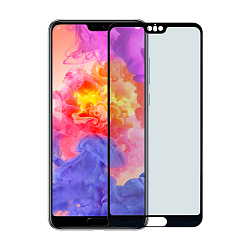 Защитное стекло 3D Premium для Huawei P20 Pro, черная рамка