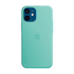 Клип-кейс (накладка) Silicone Case для Apple iPhone 12 Pro Max силикон, бирюзовый