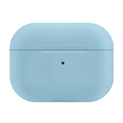 Кобура Case Protection для Apple AirPods Pro силикон, бледно-голубой
