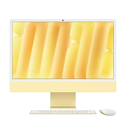 Моноблок Apple iMac 24" M4 (10-core GPU) 16 ГБ, 512 ГБ  (MWUX3), жёлтый