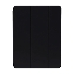 Чехол-книжка c отделением под стилус Smart Case для Apple iPad Pro 11" (2024 / 2025)  силикон, чёрный