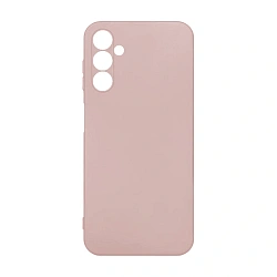 Клип-кейс (накладка) Silicone cover закрытый для Samsung Galaxy A24 силикон, пудровый