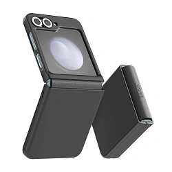 Клип-кейс (накладка) Araree Aero Flex для Samsung Galaxy Z Flip 6 / 7 FE полиуретан, поликарбонат, чёрный